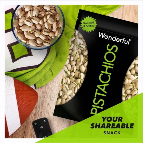 in Shell, Roasted and Salted Nuts, 48 Ounce Resealable Bag - Healthy Snack, Prot - Picture 3 of 8