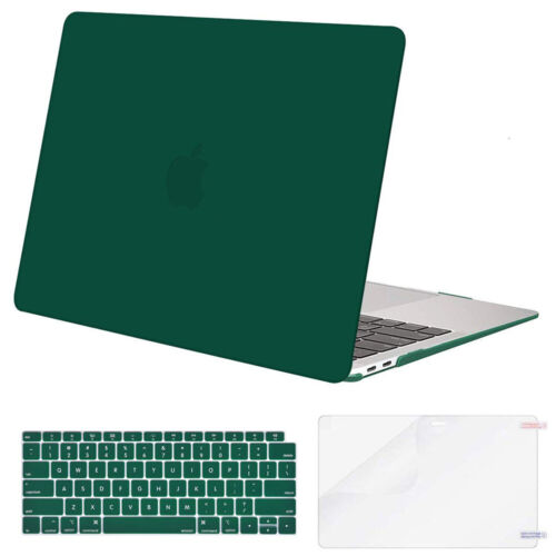 Mosiso Macbook Air 13 inch Hard Cover Case +Keyboard Cover+Screen Skin - Picture 64 of 146