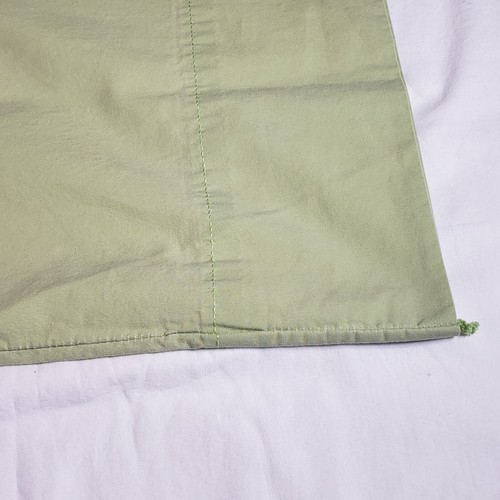 Funda de almohada vintage Ralph Lauren LRL King verde todo algodón hecha en EE. UU. - Imagen 6 de 8