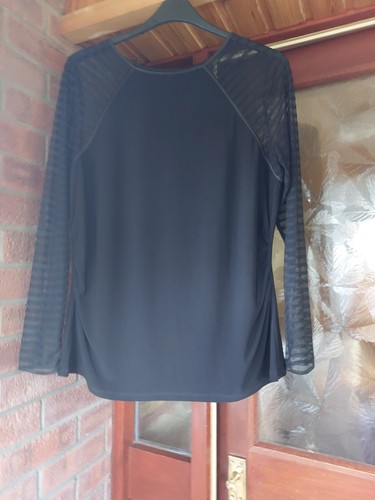 JUST REDUCED again-size 18 top quality expensive (RRP £79) black COAST tunic top - Picture 18 of 22