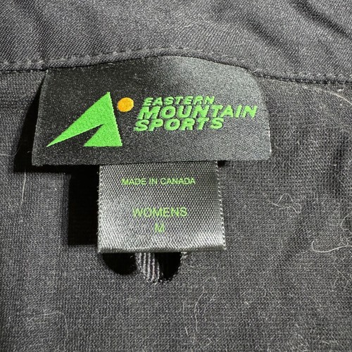 eastern mountain sports womens size M black full zip stretch tech taped seam - Picture 7 of 10