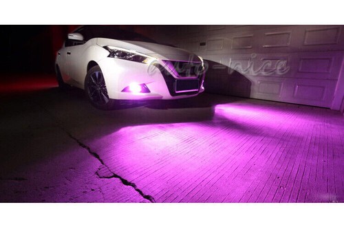 880 899 15SMD LED Fog Light Bulbs Daytime Running Light Super Bright Pink Purple - Picture 10 of 10