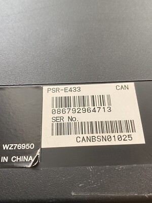 YAMAHA PSR-E433 PORTATONE 61 Keys Portable Keyboard(video in YAMAHA PSR-E433 PORTATONE 61 Keys Portable Keyboard(video in