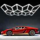 2024 New Led Hexagon Garage Light - Super Bright 387W 42750Lm Car Detailing Shop