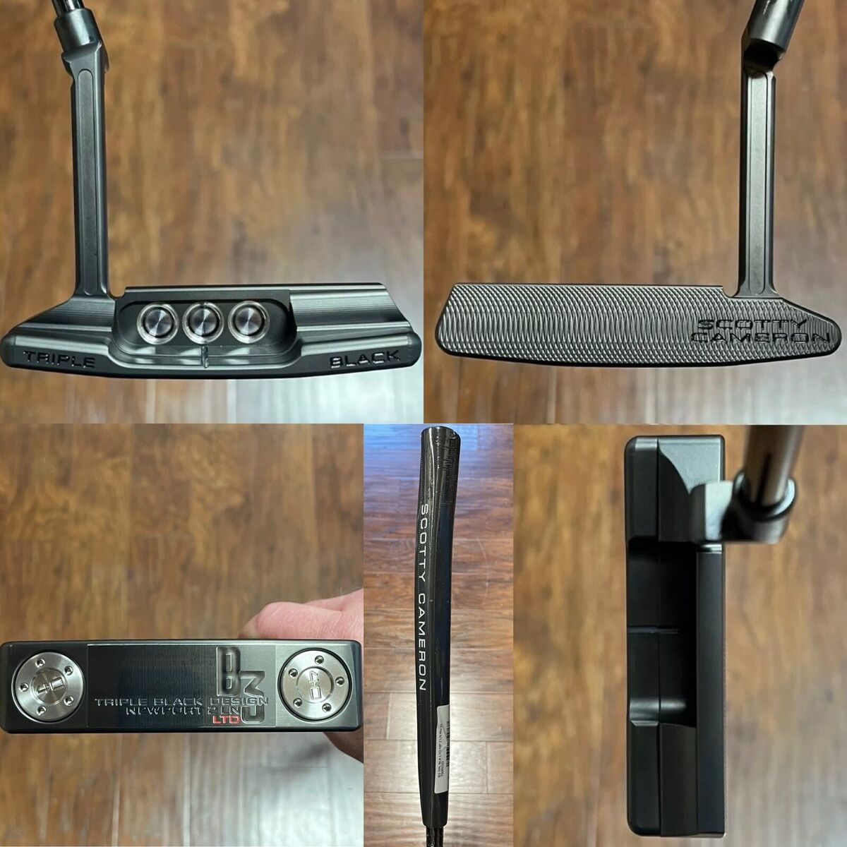 Scotty Cameron B3 Triple Black LTD Newport 2 Long Neck Scotty Cameron B3 Triple Black LTD Newport 2 Long Neck