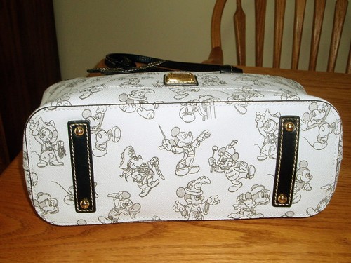 Dooney & Bourke DISNEY Totes *Holiday *Lion King *Belle *Black Charms w/wristlet - Picture 25 of 73