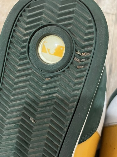 Scarpe Reebok MLB Clubhouse Oakland A’s Athletics da uomo taglia 9,5 sneakers verdi - Foto 9 di 9