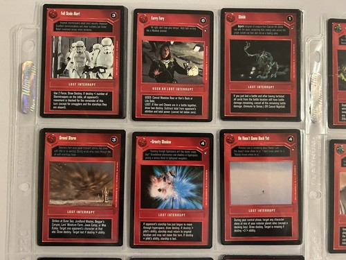 ⚡️1995-96 Star Wars CCG⚡️Imperial Effects: 30 Cards⚡️8.0-9.0⚡️Full Scale Alert - Picture 2 of 7