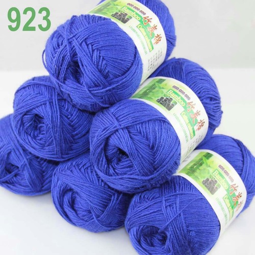 Sale New 6 Ballsx50g Super Soft Bamboo Cotton Baby Hand Knitting Crochet Yarn 23 - Picture 2 of 4