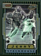 1996-97 Bowman's Best Retro Jerry Stackhouse Card #TB12