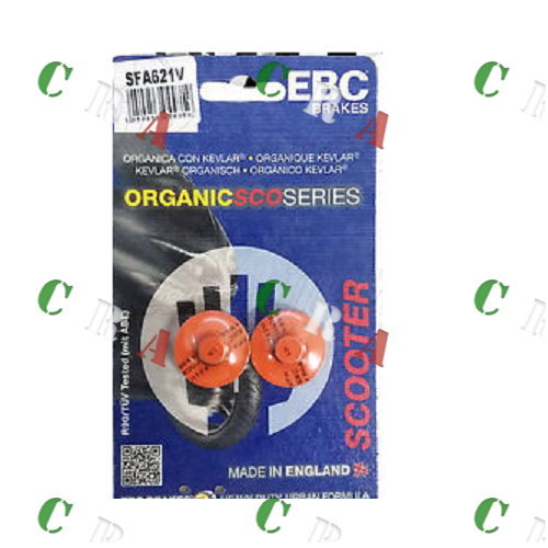 PASTIGLIE FRENO A MANO DI STAZIONAMENTO EBC SFA621V YAMAHA T-MAX 530 2012-2016 - Imagen 1 de 1