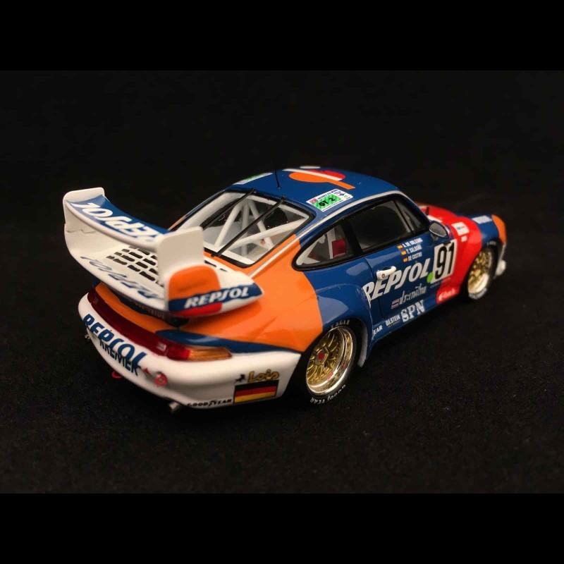 Porsche 911 gt2 art 993 le mans 1995 n ° 91 kremer 1 43 funke s5512 Porsche 911 gt2 art 993 le mans 1995 n ° 91 kremer 1 43 funke s5512