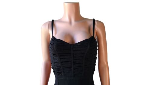 Vivienne Tam gerafftes Stretch Bodycon Kleid schwarz Größe wählbar XS-L 71437 - Bild 2 von 36