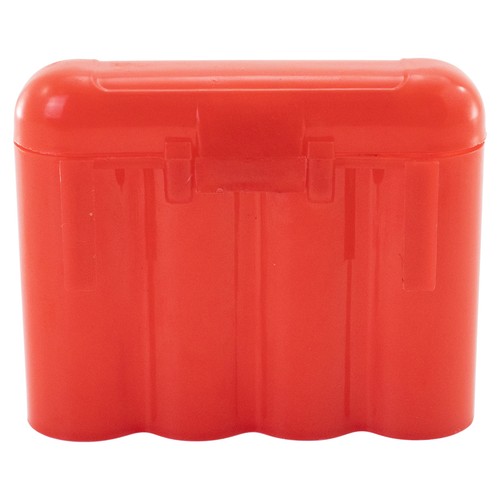 6 RED AA AAA BATTERY BATTERY PLASTIC STORAGE CASE HOLDER BOX USA SHIP - Picture 2 of 9
