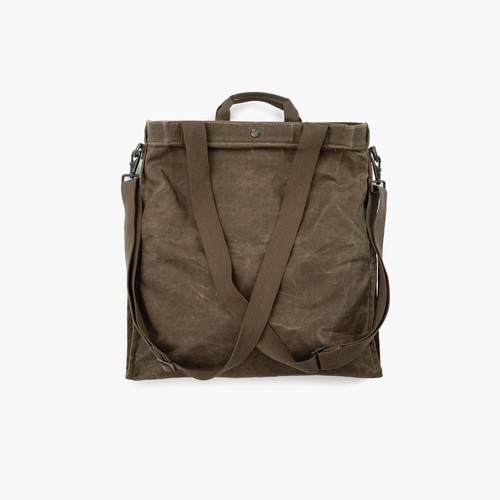 Waxed Canvas Harvest & Gathering Bag - Dark Khaki - Picture 5 of 8