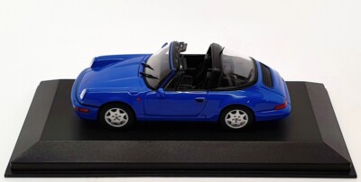 【MAXICHAMPS】Porsche 911 Carrera2 Targa Maxichamps 1/43 Scale 940 061360 - 1991 Porsche 911 Carrera