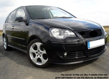 Für VW Polo 9N3 05-09 Front Spoiler Lippe Frontschürze Frontlippe Frontansatz