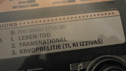 LAIBACH - THE JOHN PEEL SESSIONS NEW MARBLE VINYL LP / RSD 2024 - Foto 5 di 5