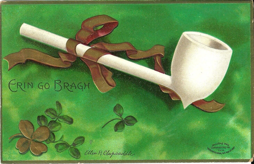 St. Patrick's Day PC.  "Erin Go Bragh." Ellen Clapsaddle. Irland für immer. P1908 - Bild 1 von 2