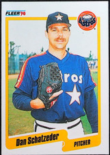 1990 Fleer - Dan Schatzeder #236