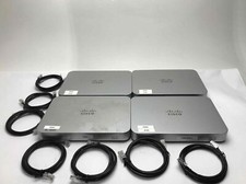 Four 4 Unclaimed Meraki Cisco MX60 Small Branch Office Security Appliance.