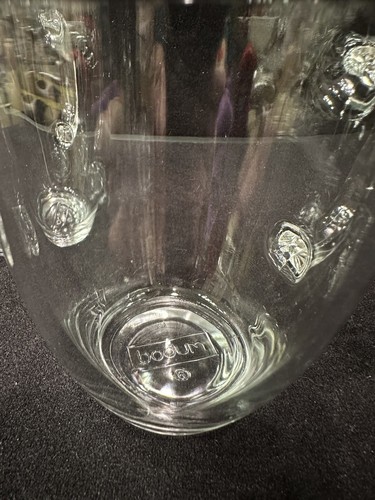Bodum BISTRO Clear Coffee Mug Double-Wall Insulated Glass Coffee Mugs 10 oz EUC! - Picture 7 of 11