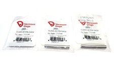 Vermont Gage (111226900) 0.269" Diam Class ZZ Minus Pin Gage - Lot of 3
