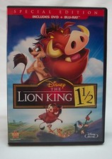 Walt Disney THE LION KING 1 1/2 Blu-ray DVD 2-Disc COMBO Set 2011 NEW MINT