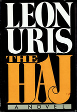 The Haj Leon Uris Hardcover 1984 1st Edition Ships Boxed