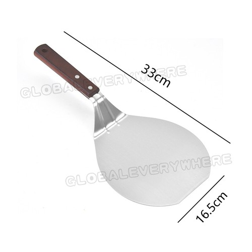 Pizza Shovel Spatula Peel Cake Stainless Steel Lifter Paddle Pancake Baking Tray - Picture 7 of 9