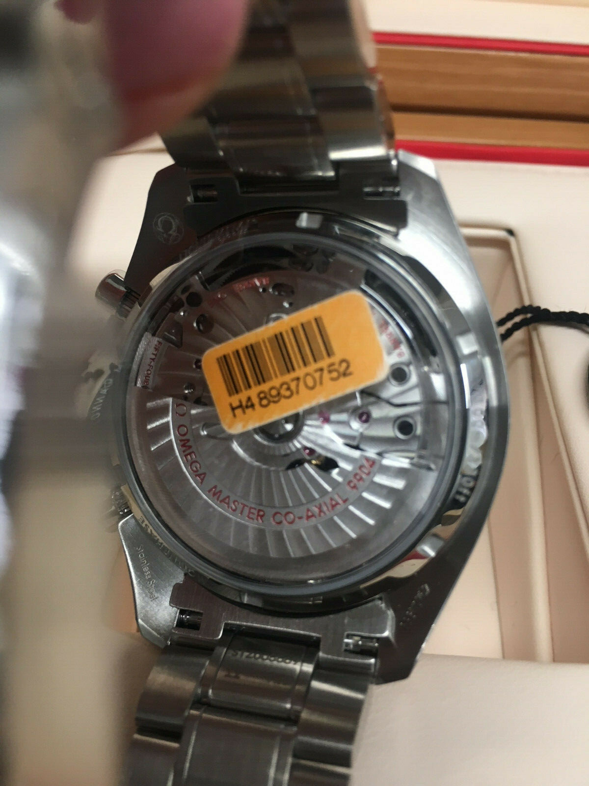 Omega seamaster coaxial 9904 stainless steel 8in, 194gr eBay