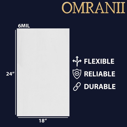 6Mil 18" X 24" | Bolsas planas de polietileno transparentes LDPE, flexibles y duraderas | Múltiples bolsas - Imagen 13 de 13