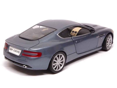 Aston Martin DB9 Coupe Blue Diecast Car 1:18 by Motormax - Picture 5 of 5