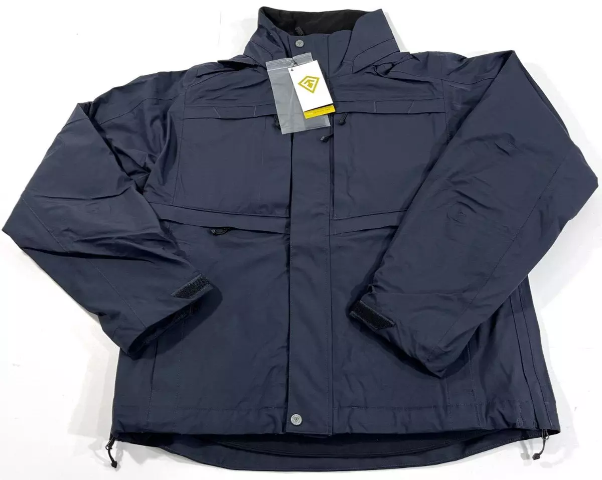 NWT FIRST TACTICAL MENS TACTIX SYSTEM JACKET MIDNIGHT NAVY 118502 XL REGULAR