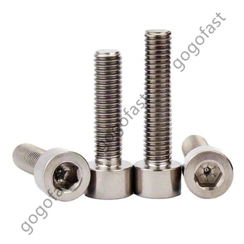 M4 M5 M6 M8 M10 Titanium alloy Screw Allen Hex Socket Cap Head Bolt - Picture 7 of 12