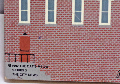 The Cat's Meow Series X The City News 1992 signiert 1992 Faline Jones - Bild 4 von 13