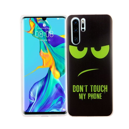 Huawei P30 Pro Etui Case Komórka Cover Ochrona Etui ochronne Bumper Czarne - Zdjęcie 2 z 3
