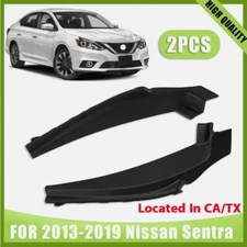 Front Black Wiper Side Cowl Extension Cover For Nissan Sentra 2013-19 Left&Right