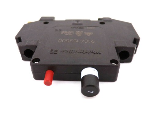 NUEVO Disyuntor magnético térmico Weidmuller 9104153500 CB4201-10, 7.0A/TS35 - Imagen 5 de 7