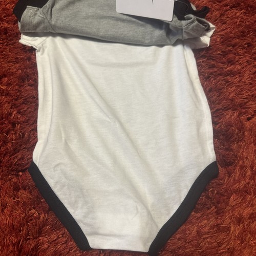 NWT NIKE AIR JORDAN Baby Boy 3 Piece Bodysuit Set Sizes 9M - Picture 6 of 6