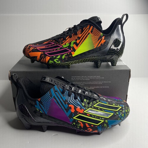 Adidas Adizero 12.0 Mismatch Black Football Cleats Men Sizes 8.5-13 IG9569 New