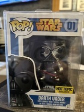 美品】Funko POP ダースベイダー #01 クローム銀 Funko Pop
