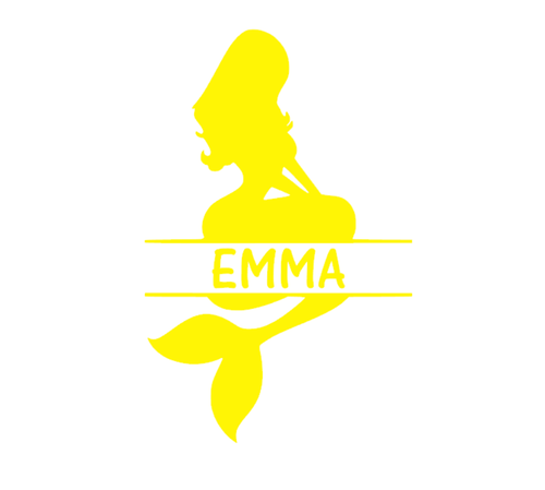 Water Bottle Name Labels Stickers Mermaid Girls School Drink Home book Lunchbox - Picture 6 of 6