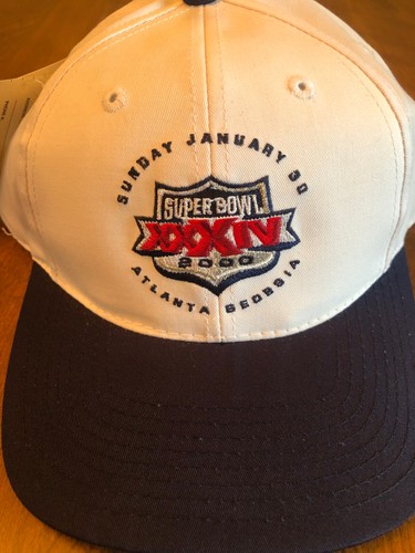 Cappello Berretto Snapback Super Bowl XXXIV 2000 Atlanta Georgia Vintage NFL NUOVO CON ETICHETTE - Foto 2 di 8