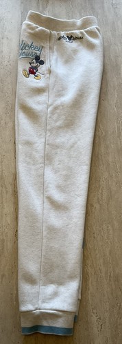 Disney’s Mickey Mouse soft feel pull on joggers, Neutral, aged 7/8 years - Picture 5 of 7