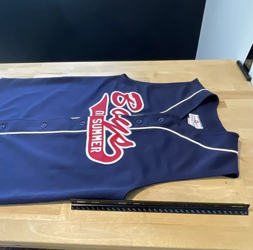 VTG Teamwork Athletic Apparel “Boys Of Summer” Jersey Sleeveless Made InUSA Rare - Picture 18 of 20