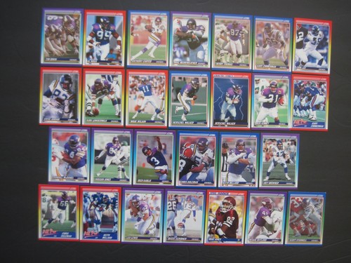 VIKINGS TEAM SETS You Pick 1988-91-93 2013 Topps Score UD Cards Herschel Walker - Bild 5 von 13