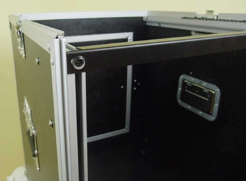 12/12 HE Kombicase ECO Winkelrack L-Rack DJ Rack Kombi Case Mixercase Flightcase - Picture 8 of 12