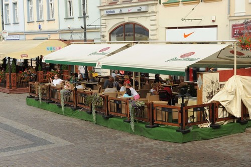 WOW Freistehende Markise Breite: 700 cm, Ausfall: 2x 350 cm von Lukip -ab Werk!+ - Bild 6 von 18