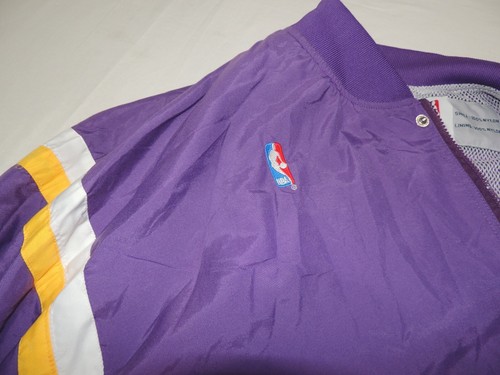 Vintage 1990's Champion Los Angeles LAKERS Basketball Jacket, Size XXL - Picture 8 of 15